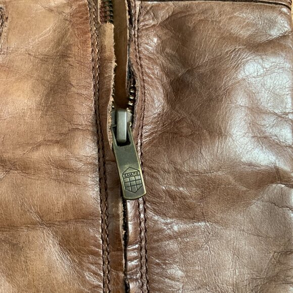 Vince Camuto Bollo Distressed Leather Studded Riding Boots Brown Size 8B/38 - Picture 3 of 16